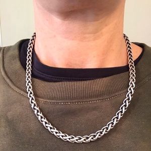 David Yurman chain necklace 18” long